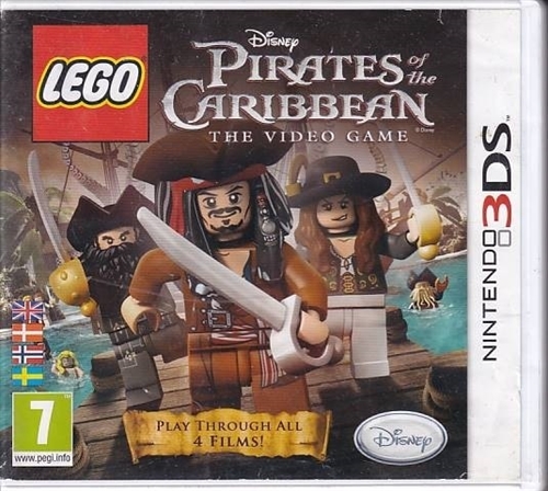 Lego Disney Pirates Of The Caribbean The Video Game - Nintendo 3DS - (B Grade) (Genbrug)
